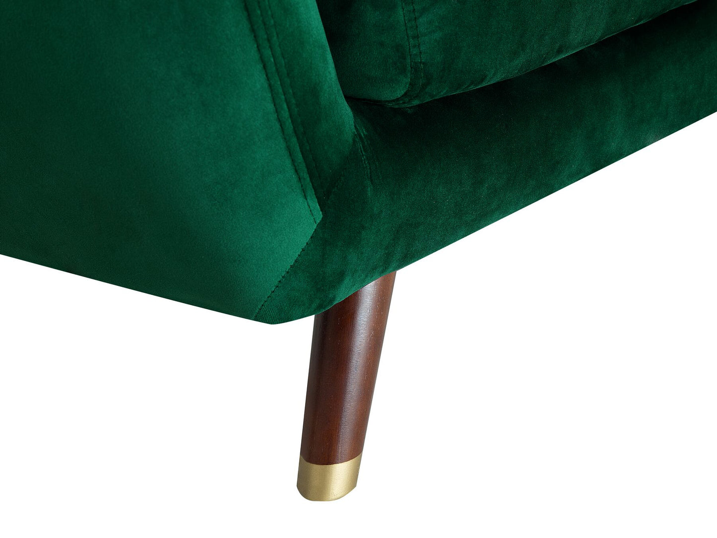 3 Seater Velvet Sofa Emerald Green BODO