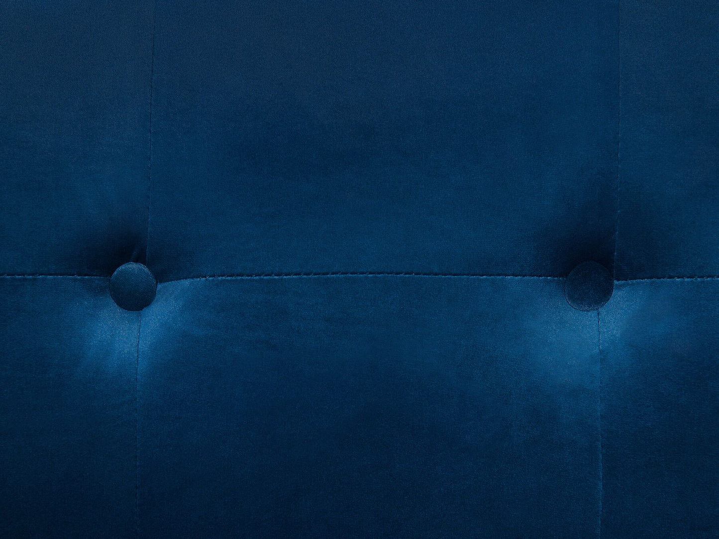 3 Seater Velvet Sofa Navy Blue AVALDSENES