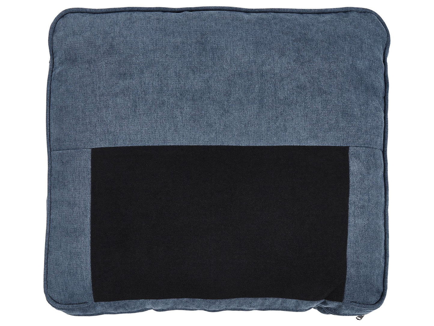 Fabric Sofa with Ottoman Navy Blue AVESTA