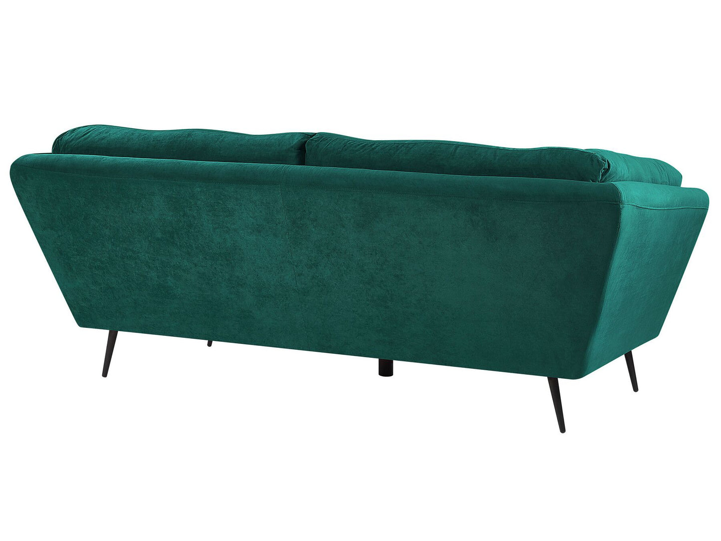3 Seater Velvet Sofa Green LENVIK