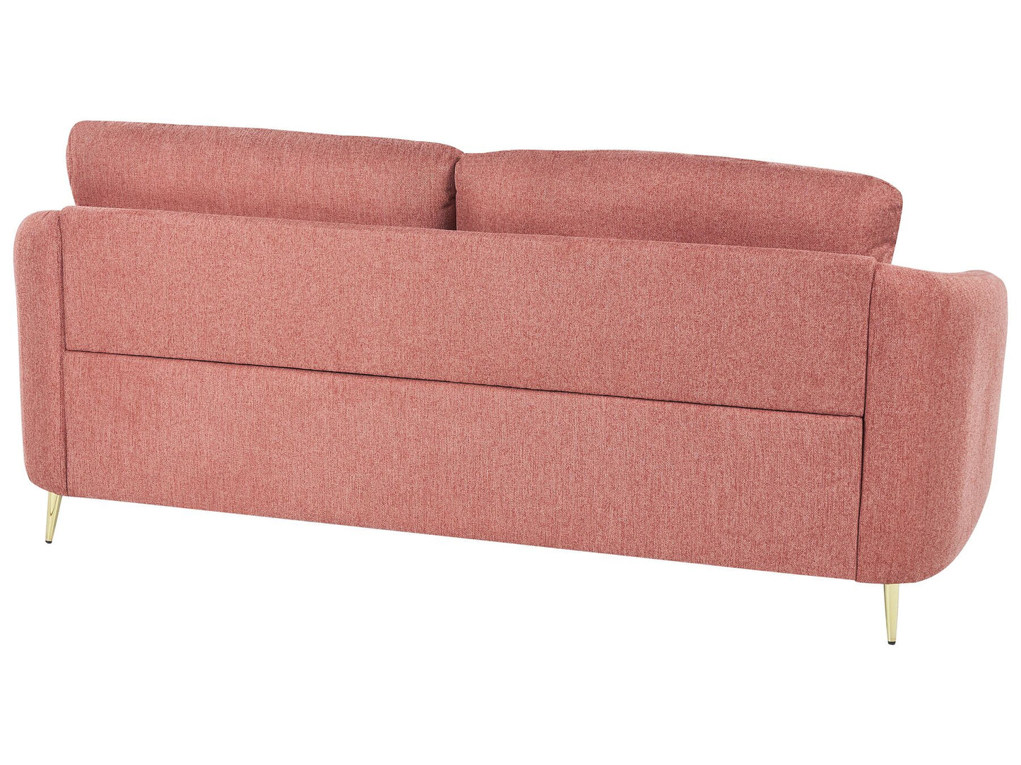 3 Seater Fabric Sofa Pink TROSA