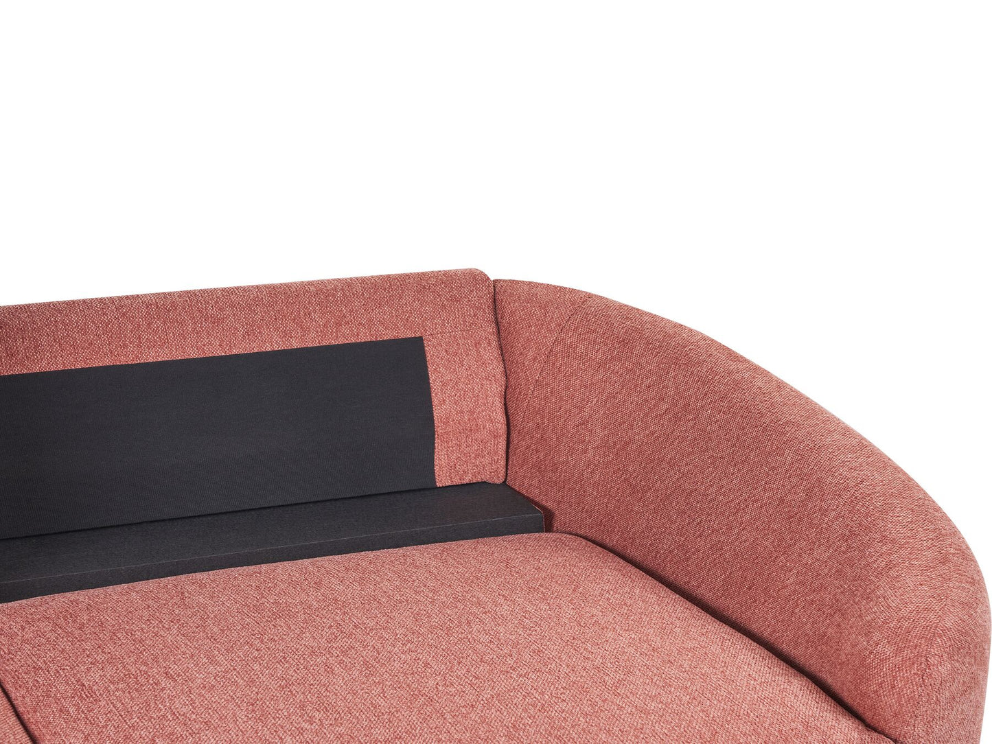 3 Seater Fabric Sofa Pink TROSA