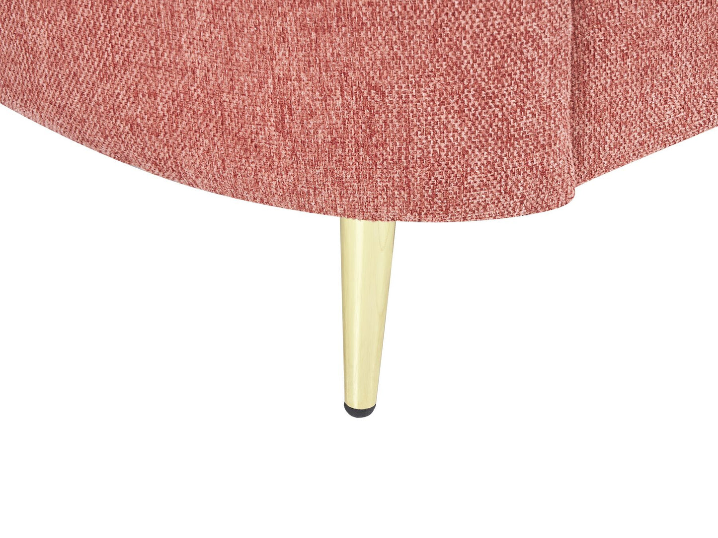3 Seater Fabric Sofa Pink TROSA