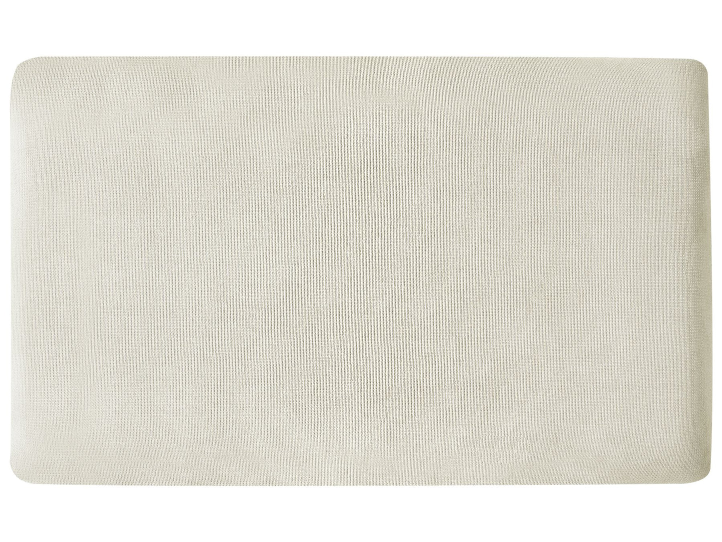 Left Hand Fabric Corner Sofa Off-White MALOY