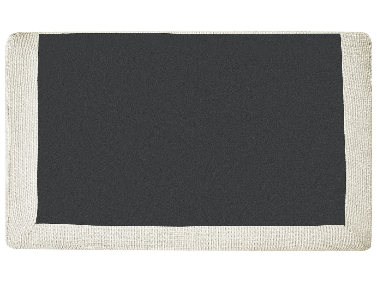 Left Hand Fabric Corner Sofa Off-White MALOY