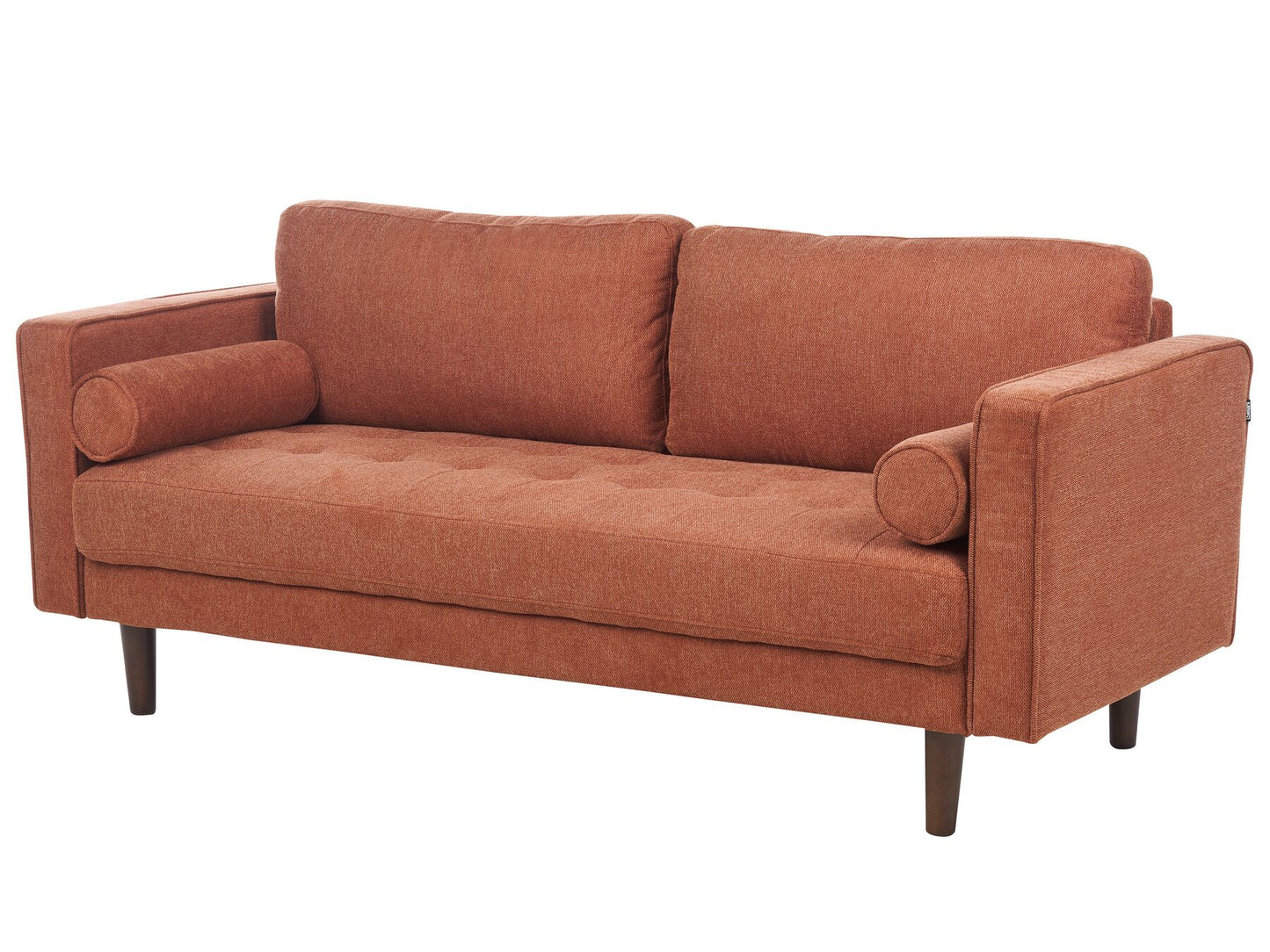 3 Seater Fabric Sofa Golden Brown NURMO