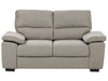 2 Seater Fabric Sofa Light Brown
