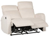 2 Seater Velvet Electric Recliner Sofa White