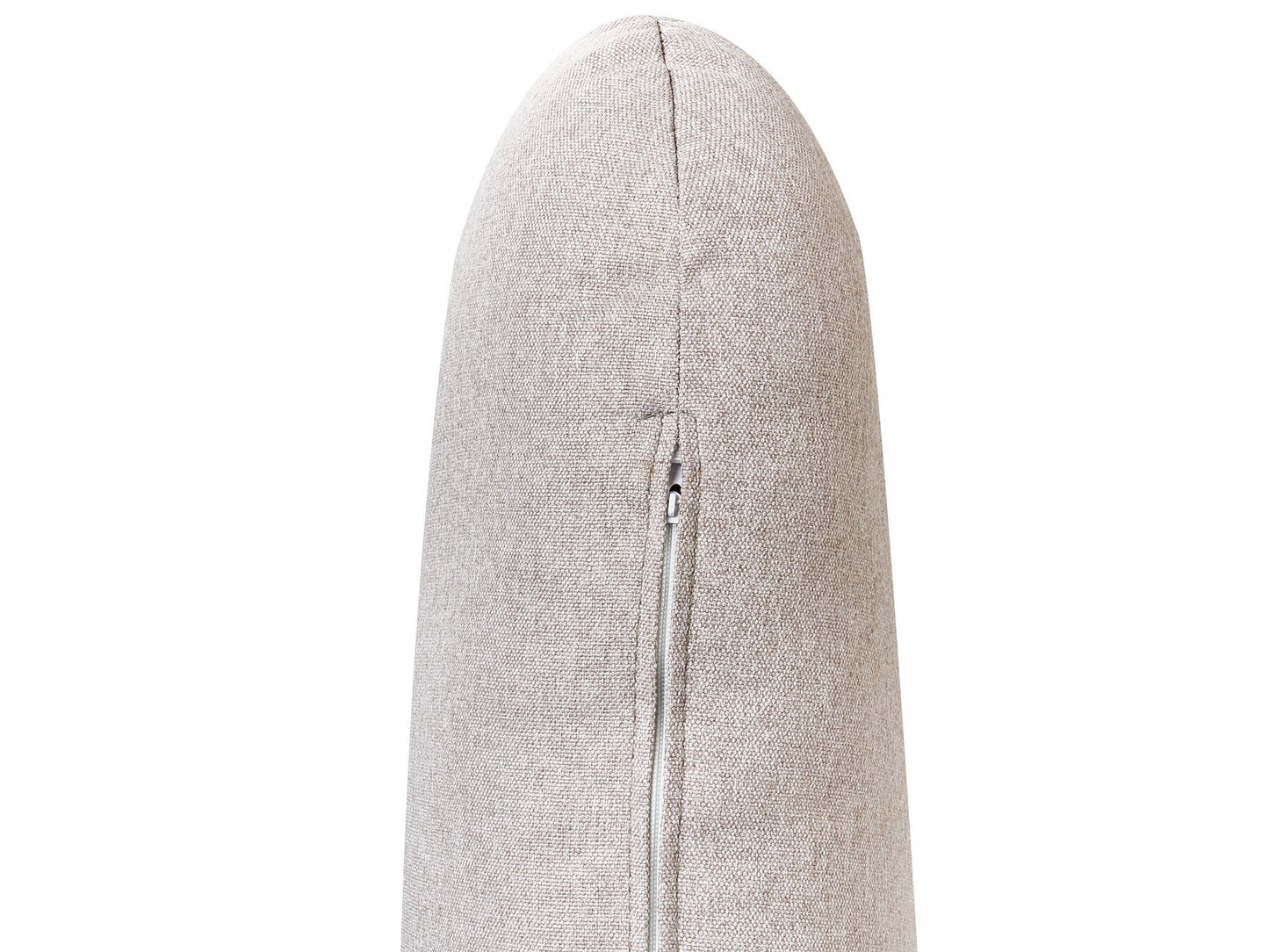 Right Hand Fabric Corner Sofa Light Grey SIMOS
