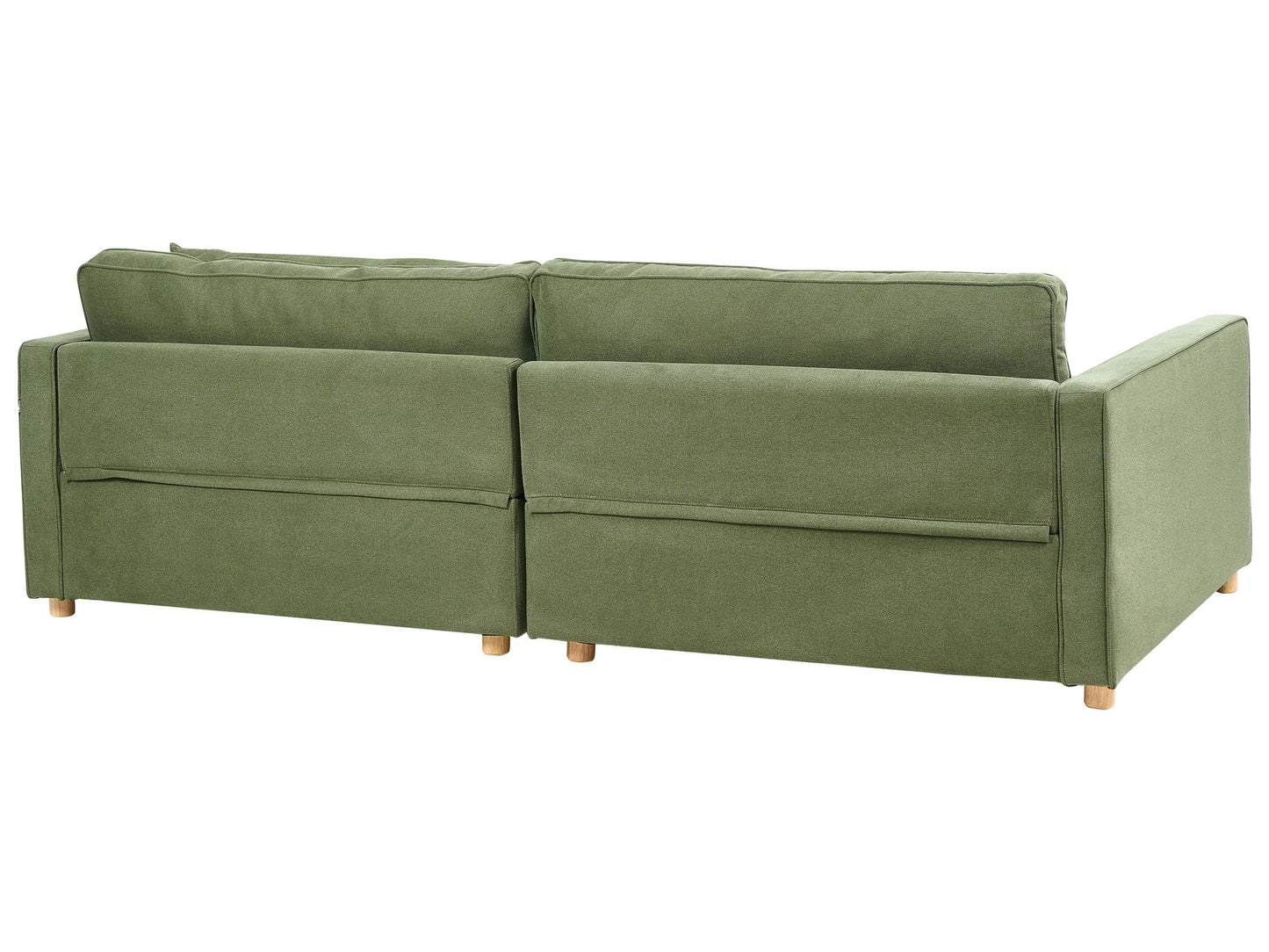 3 Seater Fabric Sofa Green VINSTRA
