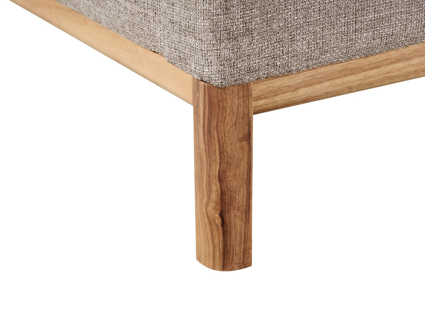 3 Seater Fabric Sofa Light Brown SOSJO