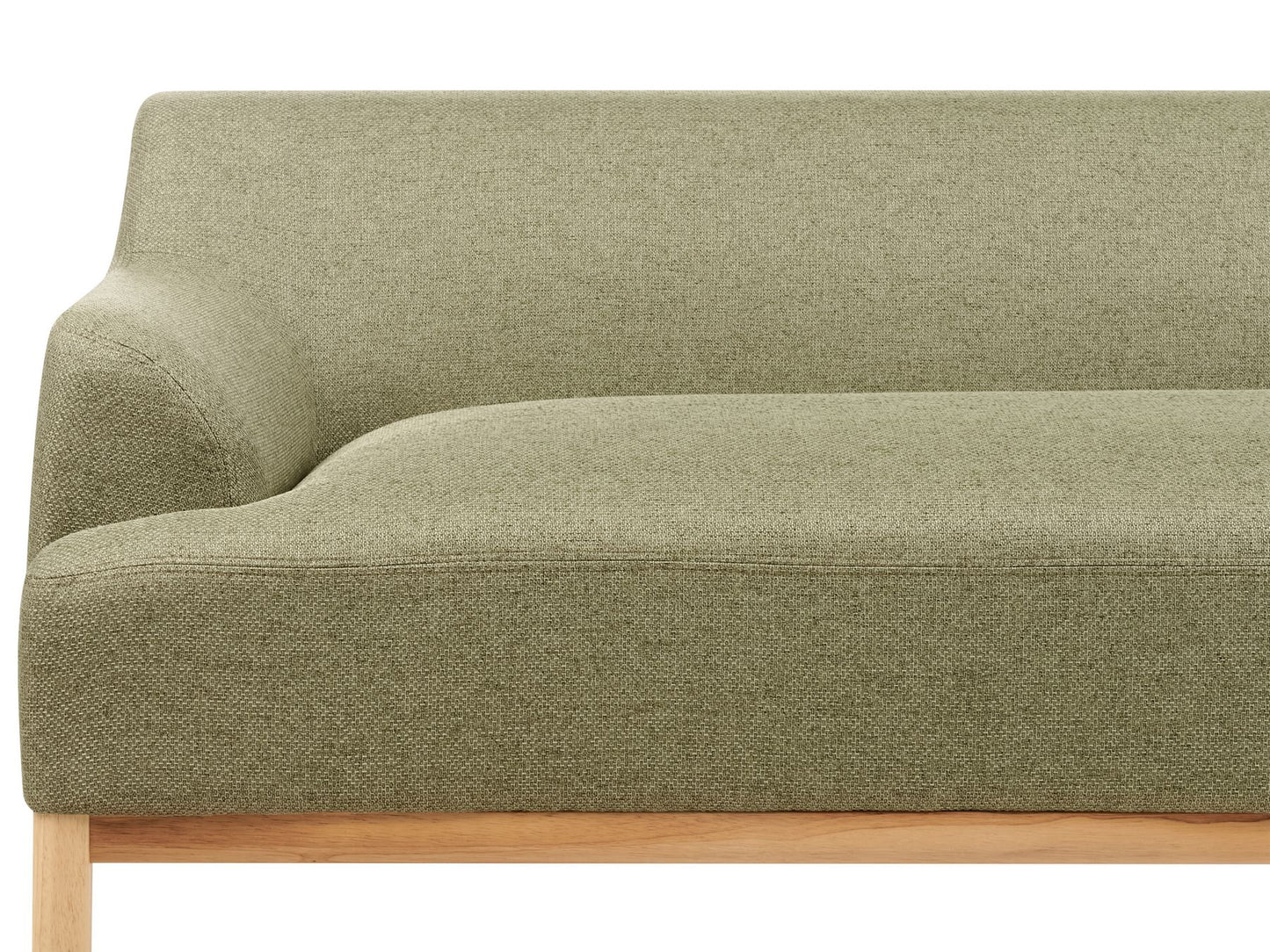 3 Seater Fabric Sofa Green SOSJO