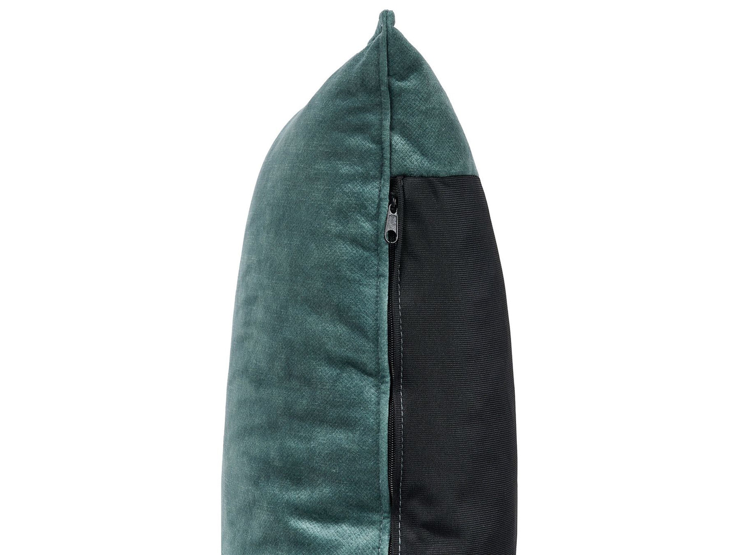 Right Hand Velvet Corner Sofa Teal ELVENES