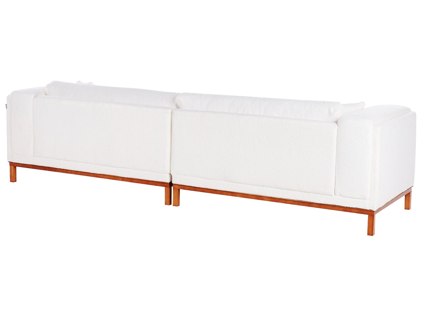 4 Seater Boucle Sofa Off-White VENG