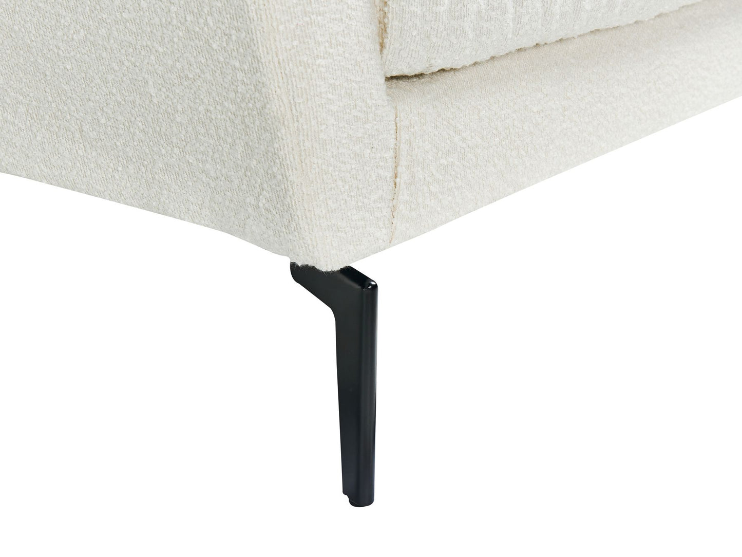 4 Seater Boucle Sofa White NENOLA