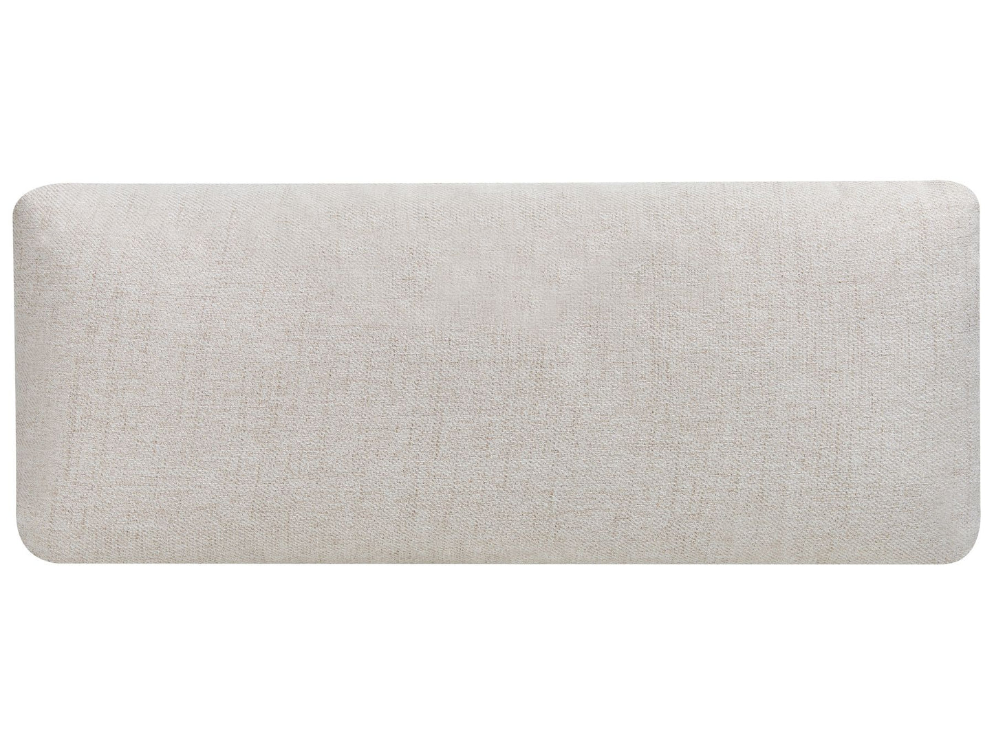 4 Seater Fabric Sofa Beige NENOLA