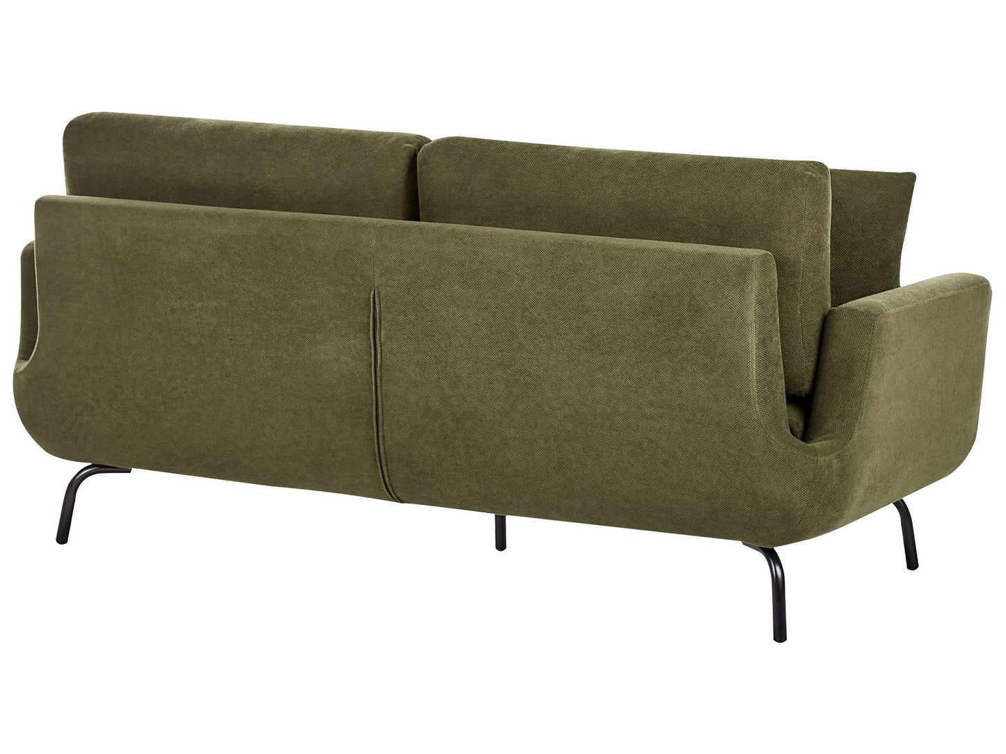 3 Seater Fabric Sofa Dark Green VESALA