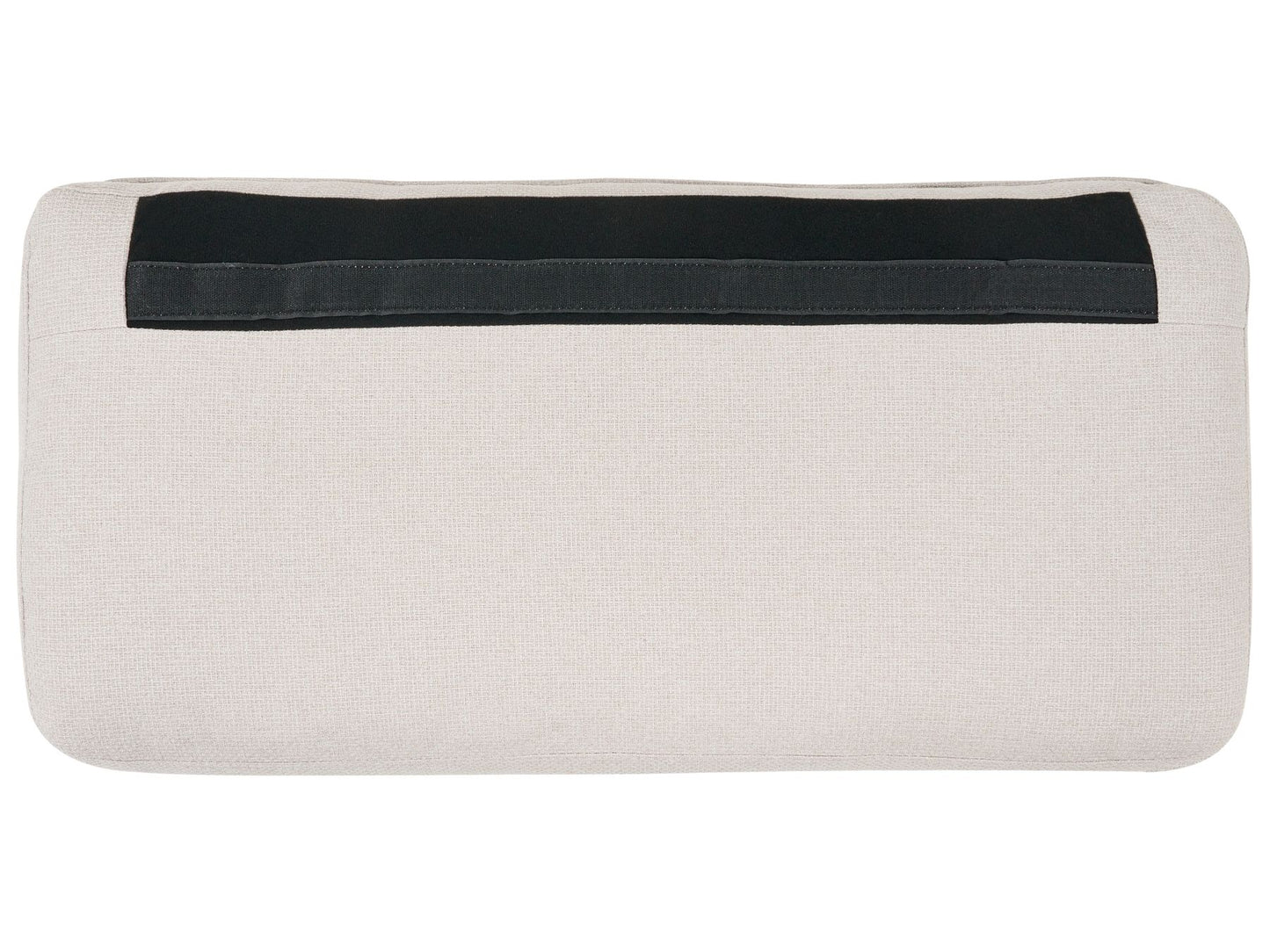 3 Seater Fabric Sofa Light Beige SKAVEN