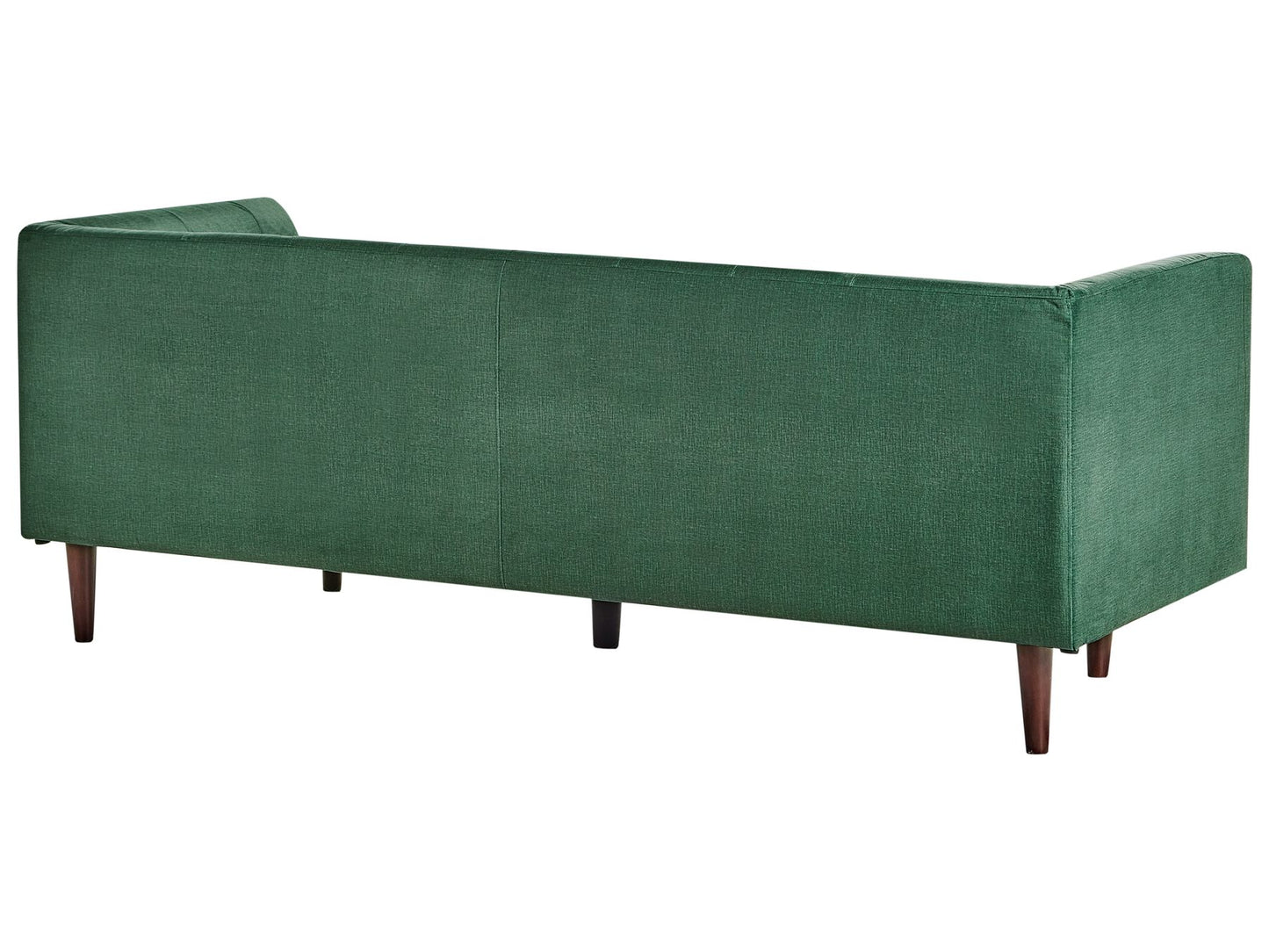 3 Seater Fabric Sofa Green BYSKE
