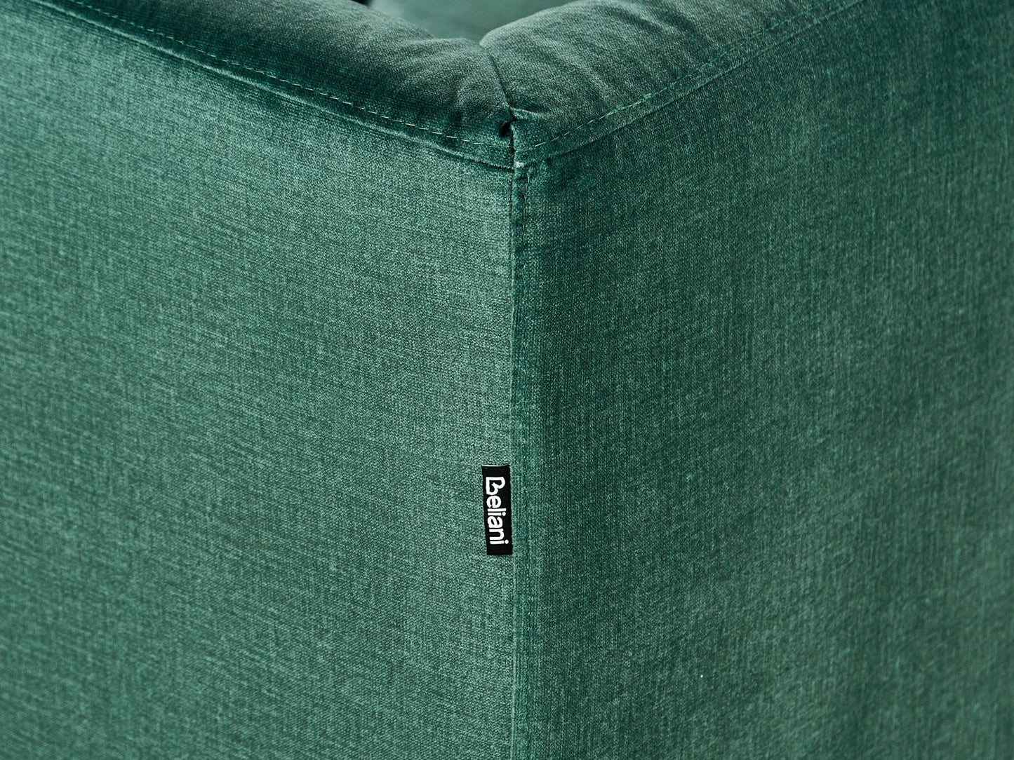 3 Seater Fabric Sofa Green BYSKE