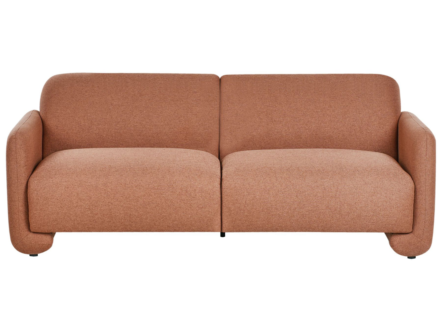 3 Seater Fabric Sofa Golden Brown SALAND