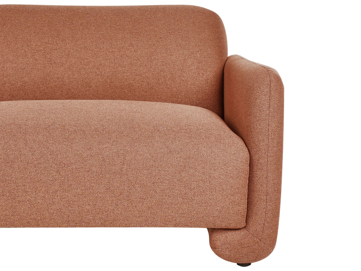 3 Seater Fabric Sofa Golden Brown SALAND