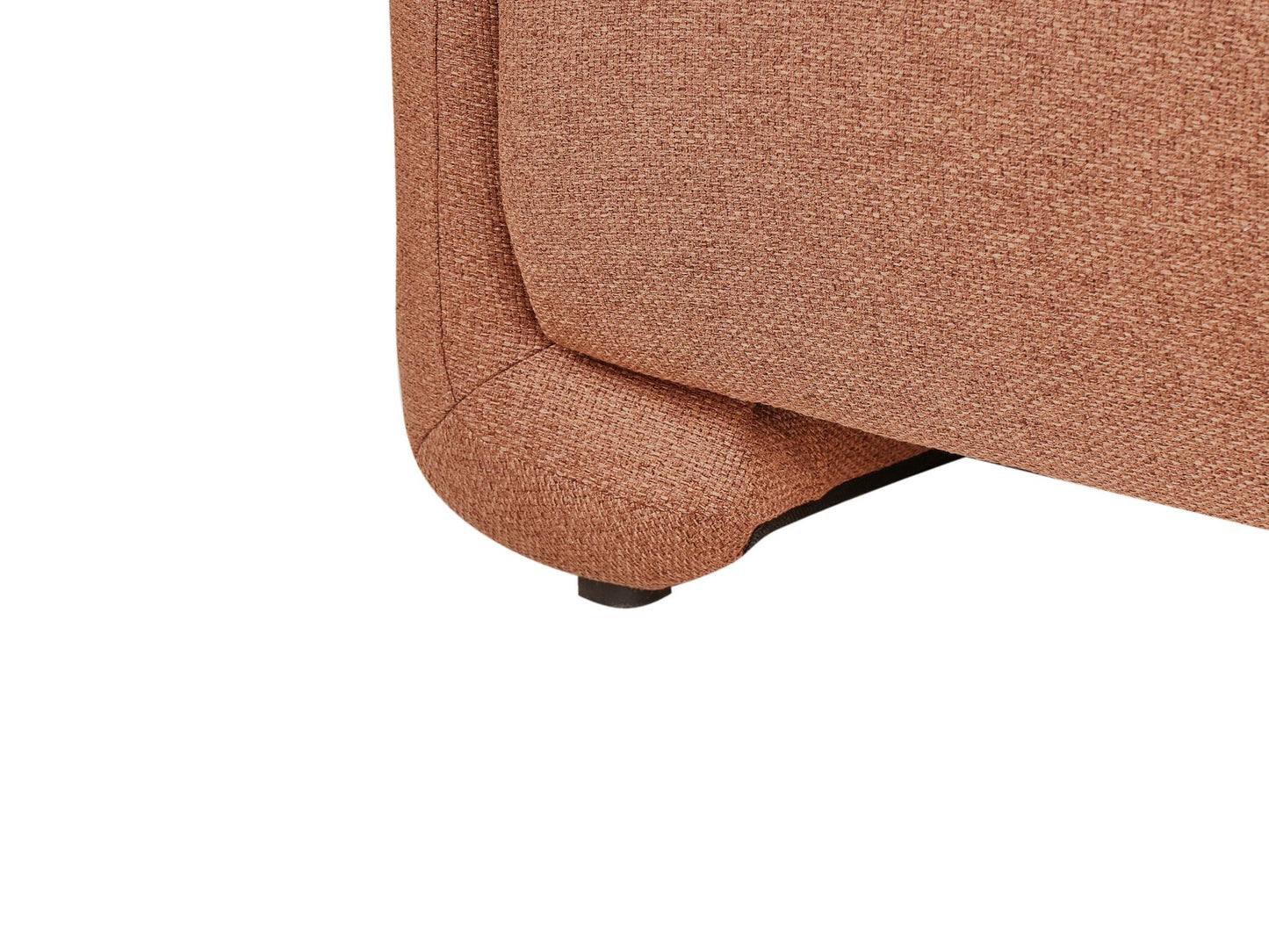 3 Seater Fabric Sofa Golden Brown SALAND