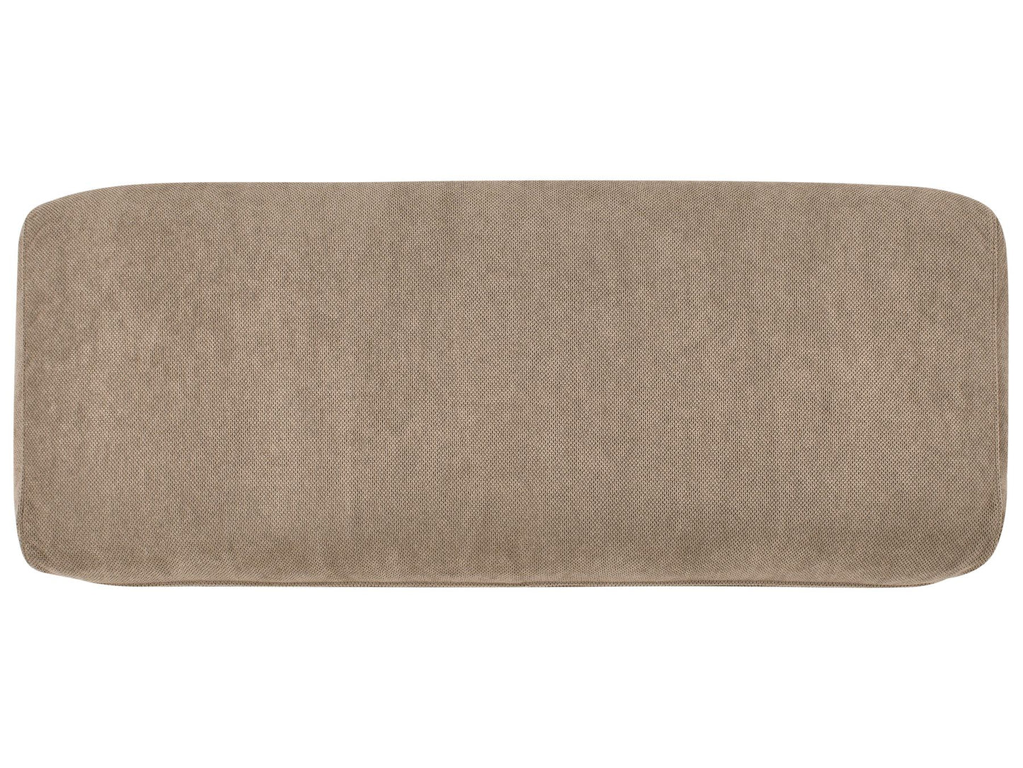 Right Hand Fabric Corner Sofa Brown MALOY