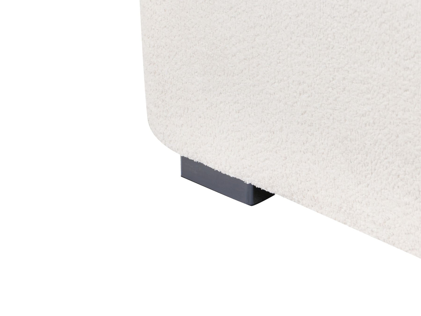 3 Seater Boucle Sofa White KORIO