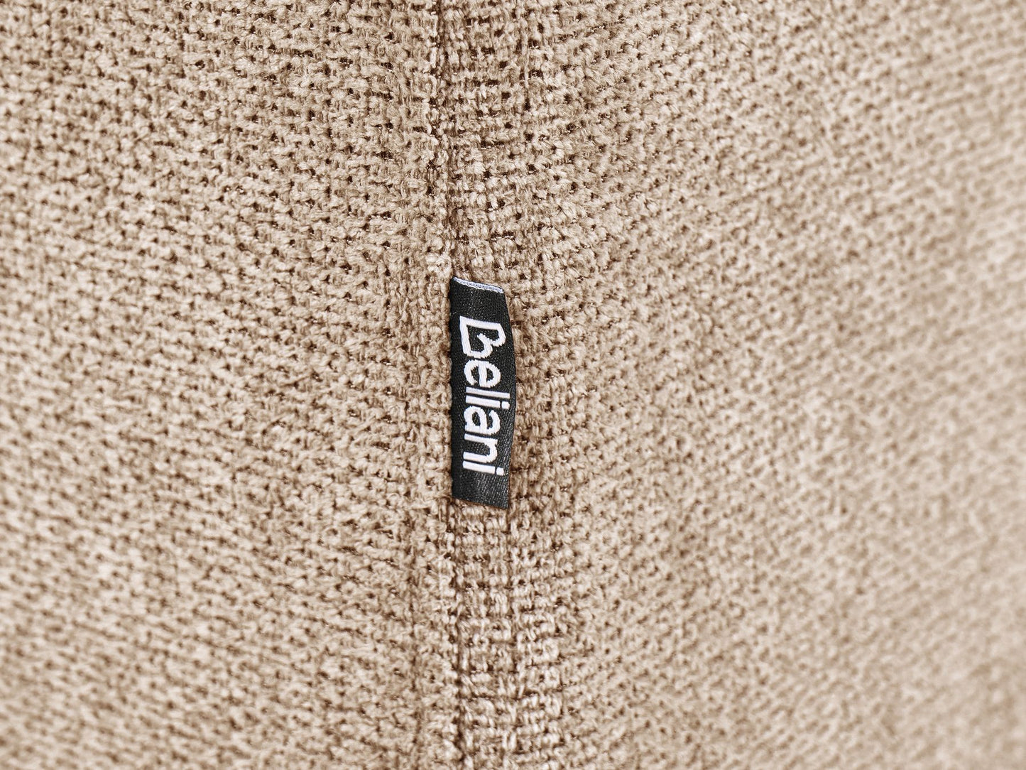 3 Seater Fabric Sofa Beige KORIO