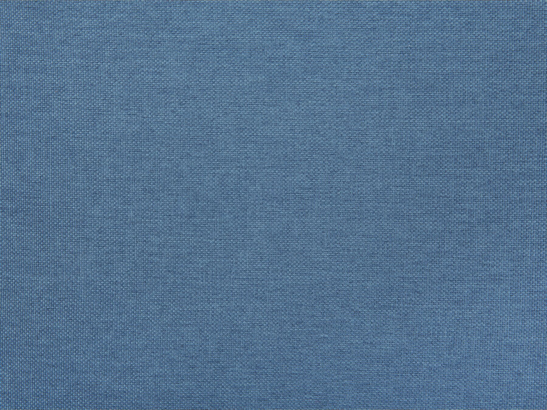 3 Seater Fabric Sofa Blue MOTALA
