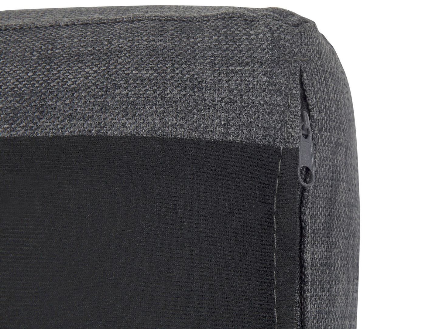 Right Hand Fabric Corner Sofa Dark Grey KIRUNA