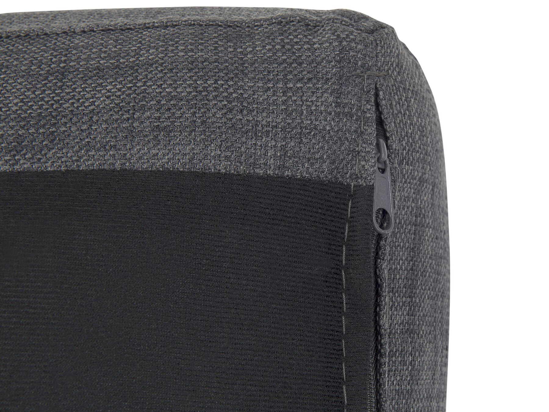 Right Hand Fabric Corner Sofa Dark Grey KIRUNA