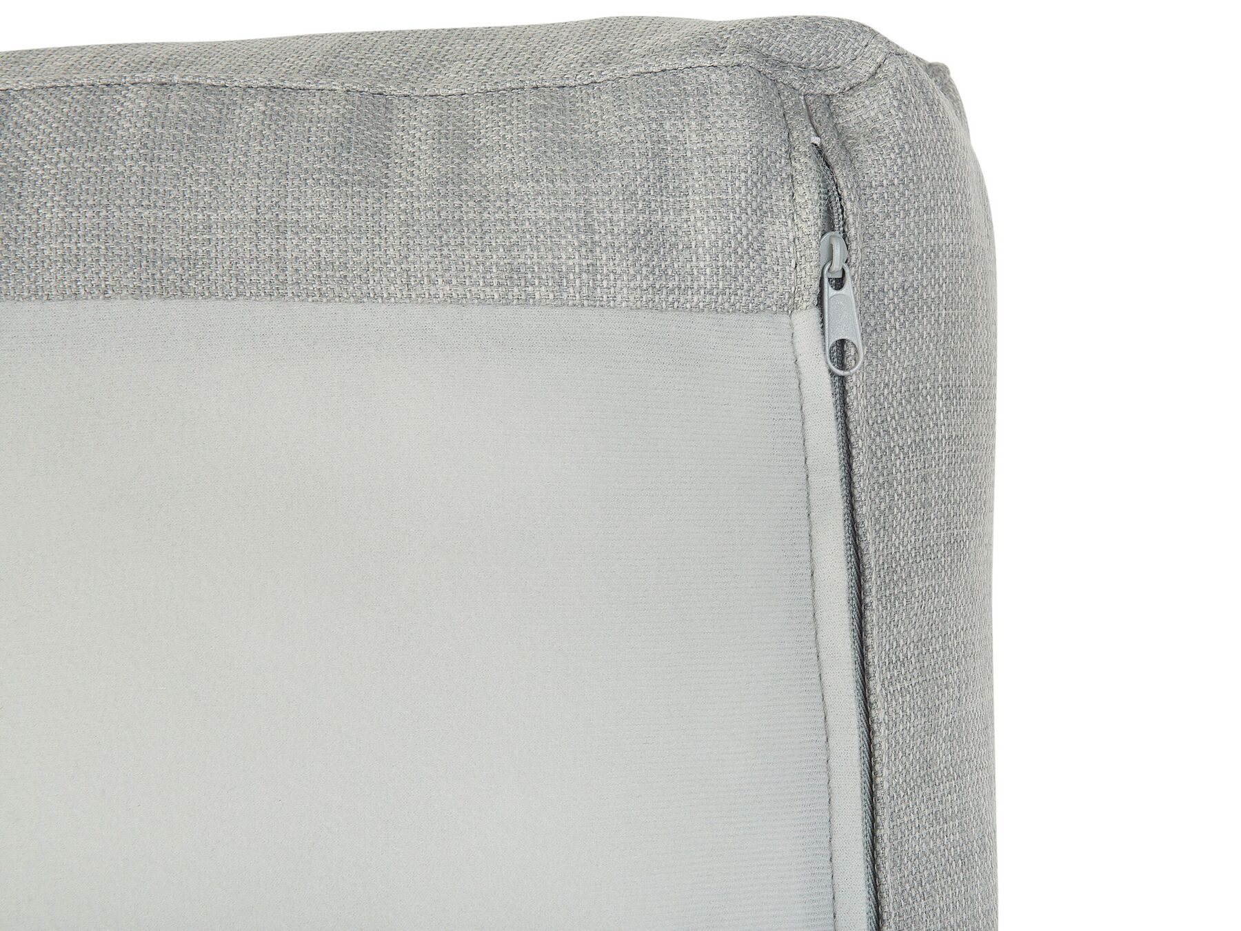 Right Hand Fabric Corner Sofa Light Grey KIRUNA