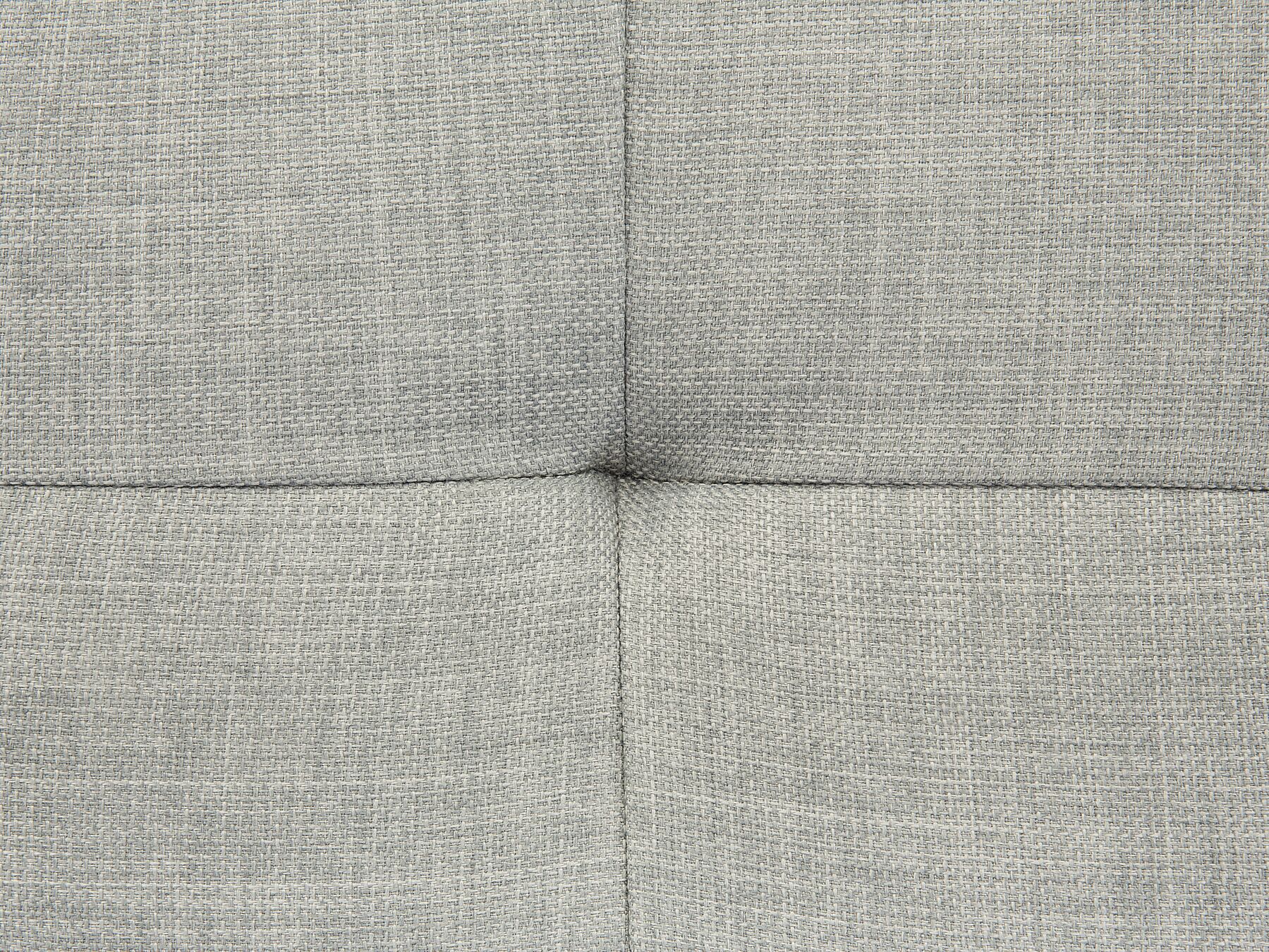 Right Hand Fabric Corner Sofa Light Grey KIRUNA