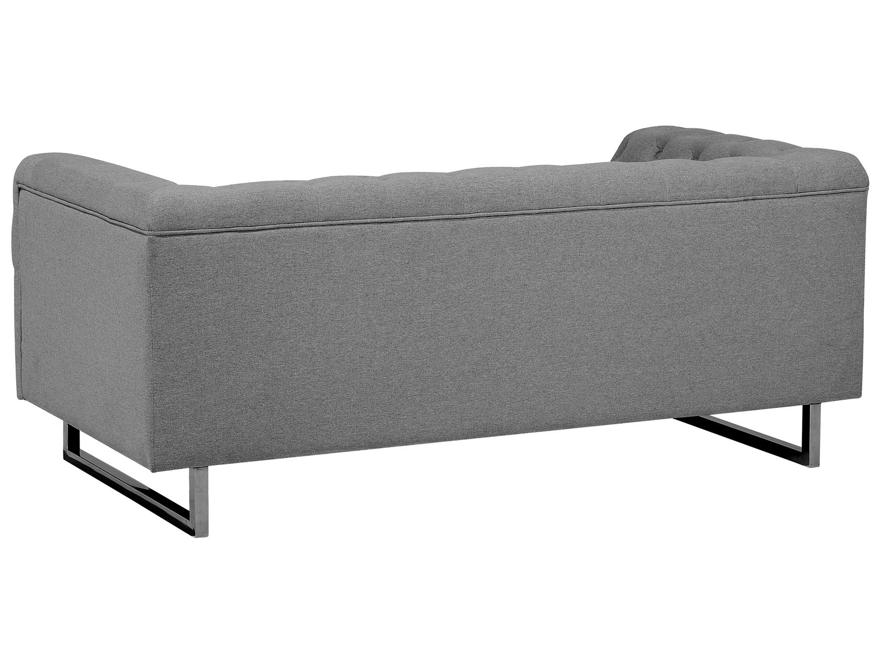 2 Seater Fabric Sofa Grey VISSLAND