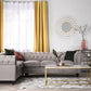 Right Hand Fabric Corner Sofa Beige CHESTERFIELD