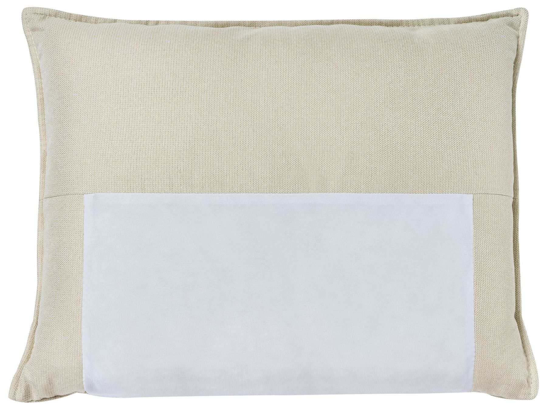 Right Hand Fabric Corner Sofa Light Beige ELVENES