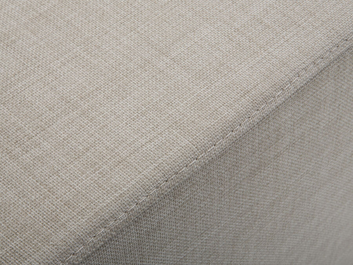 Left Hand Corner Fabric Sofa Beige STOCKHOLM
