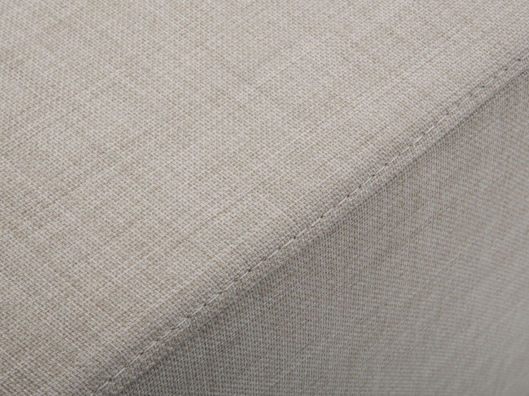 Left Hand Corner Fabric Sofa Beige STOCKHOLM