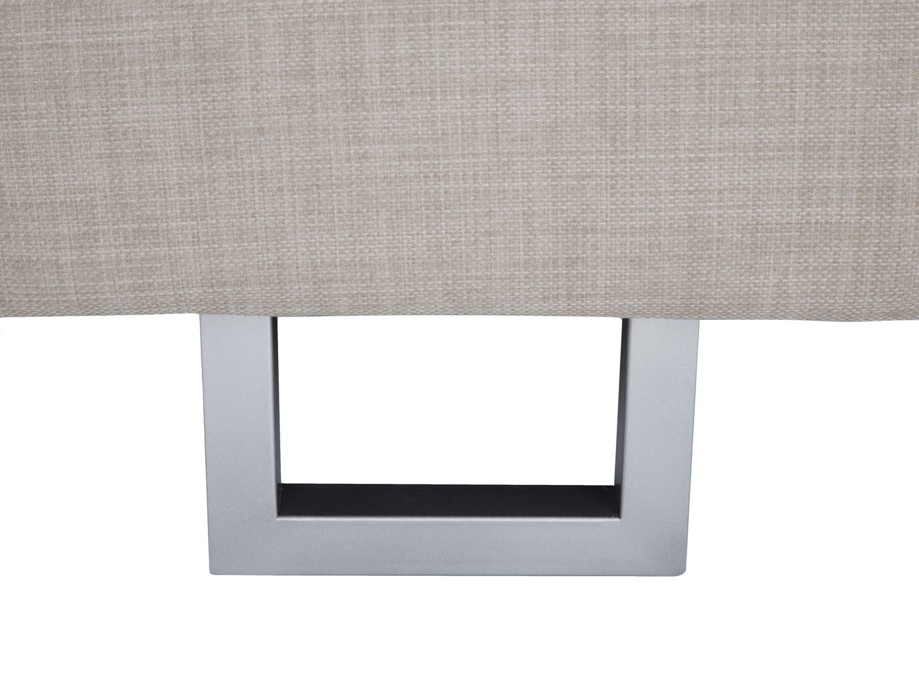 Left Hand Corner Fabric Sofa Beige STOCKHOLM