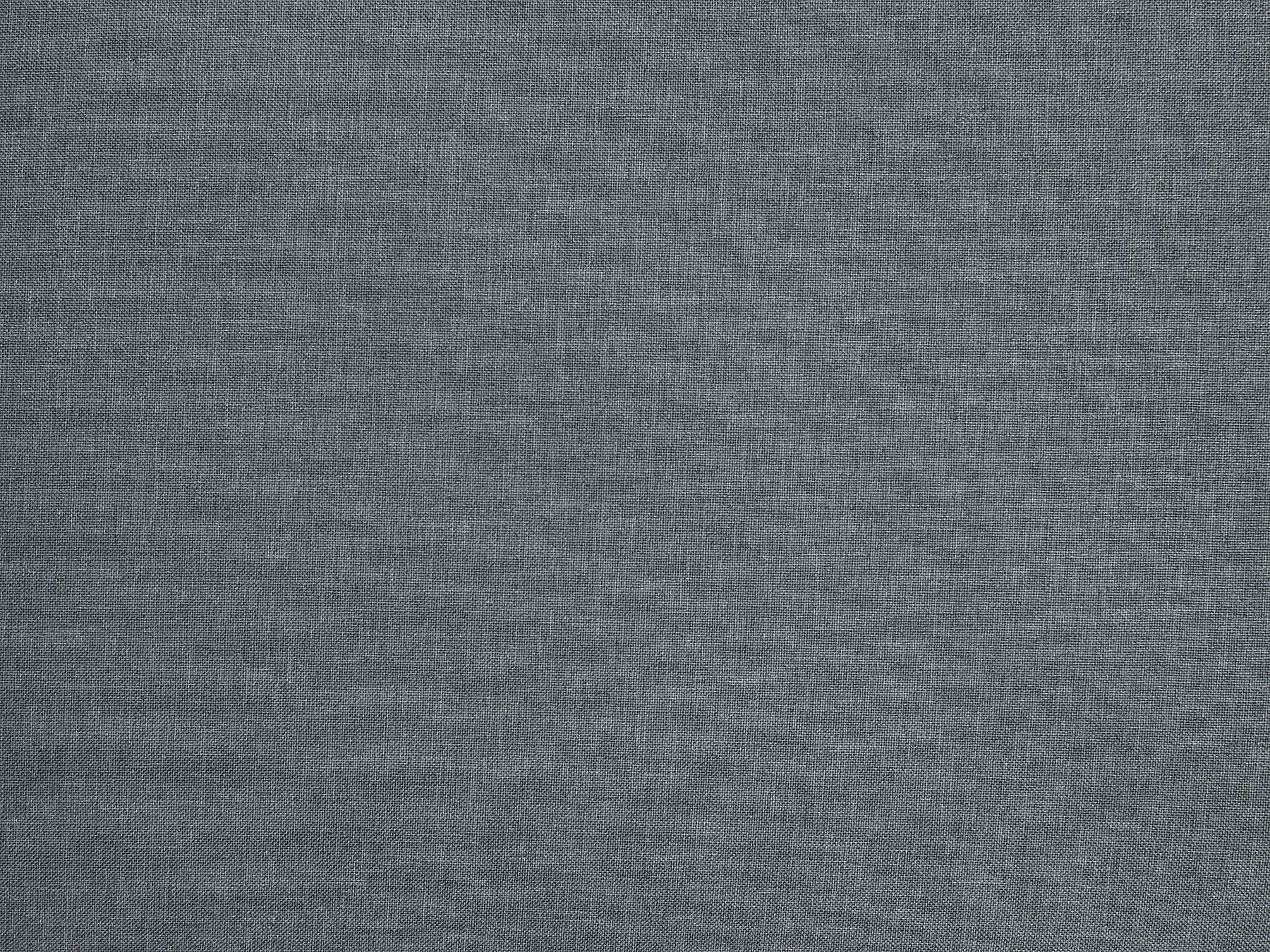 Left Hand Fabric Corner Sofa Dark Grey DOLVA