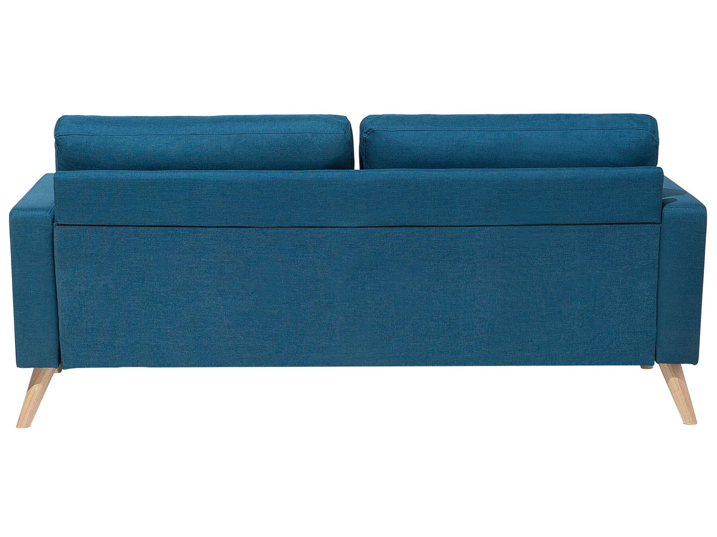 2 Seater Fabric Sofa Blue KALMAR