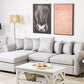 Corner Sofa VIKNA Fabric Light Grey 3 Seater Right Hand