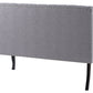 2 Seater Fabric Kitchen Sofa Grey TORSBY
