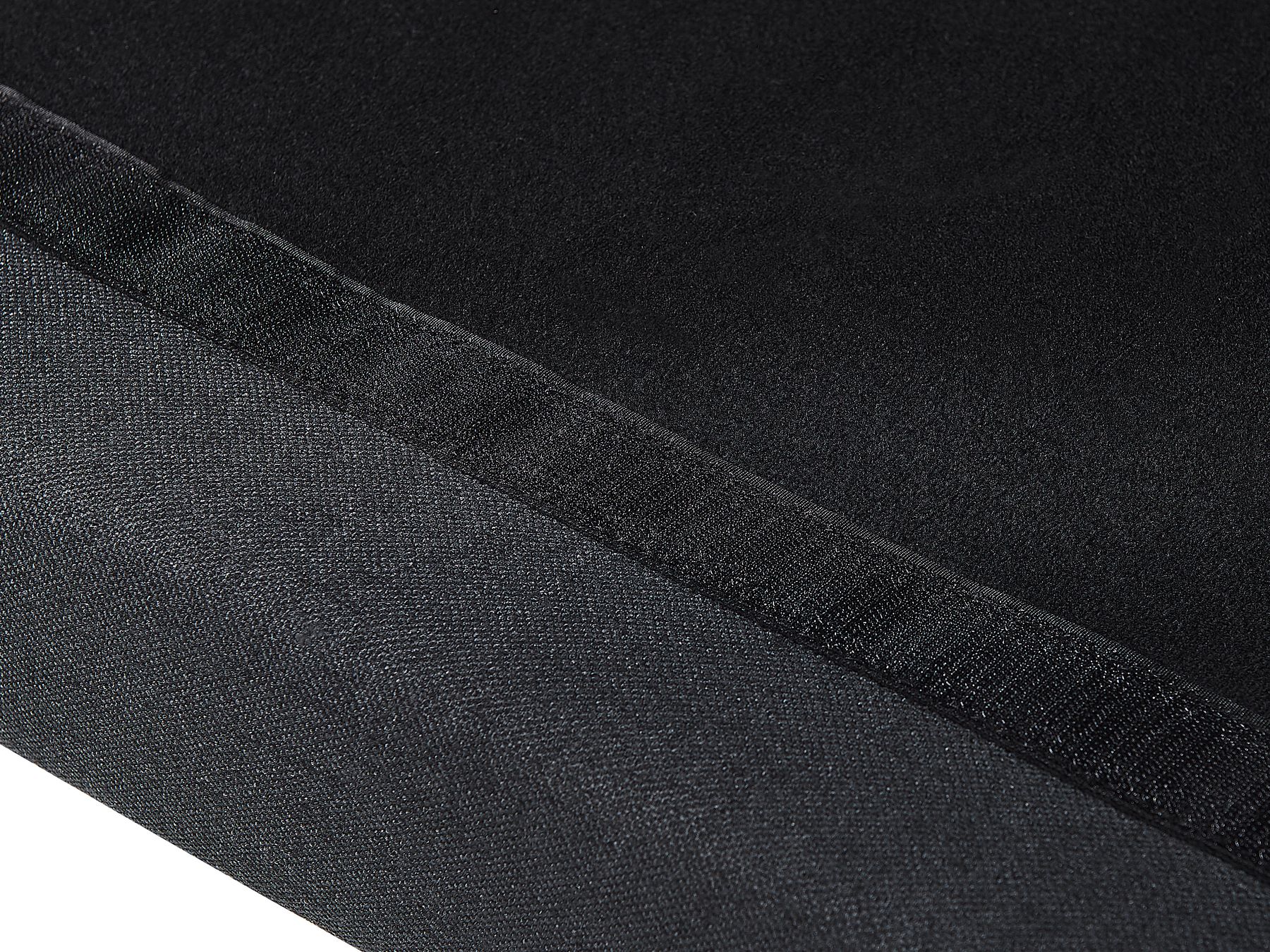2 Seater Fabric Kitchen Sofa Black SKIBBY