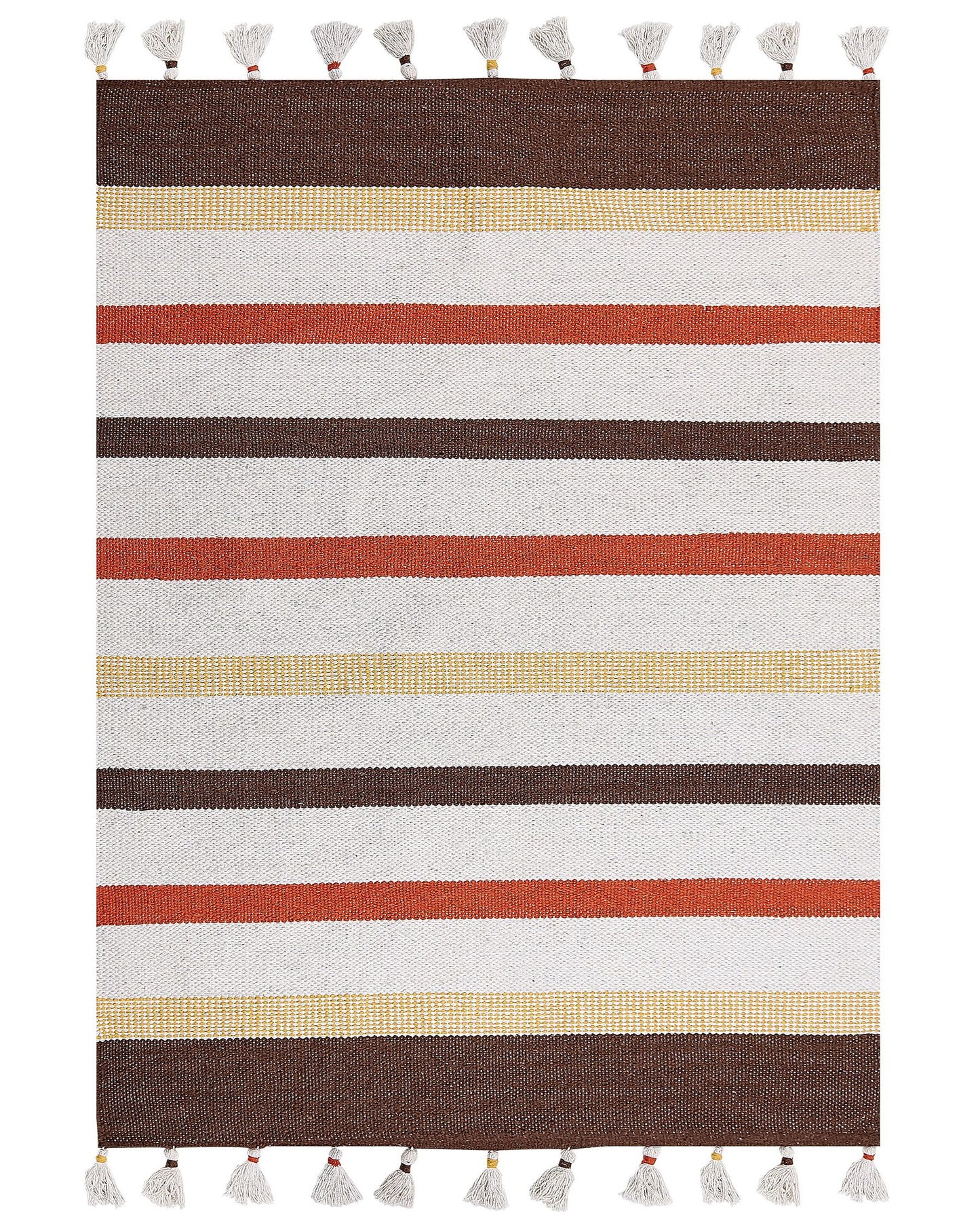 Right Hand Fabric Corner Sofa Light Beige ELVENES
