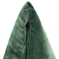 Left Hand Velvet Corner Sofa Green GRENA