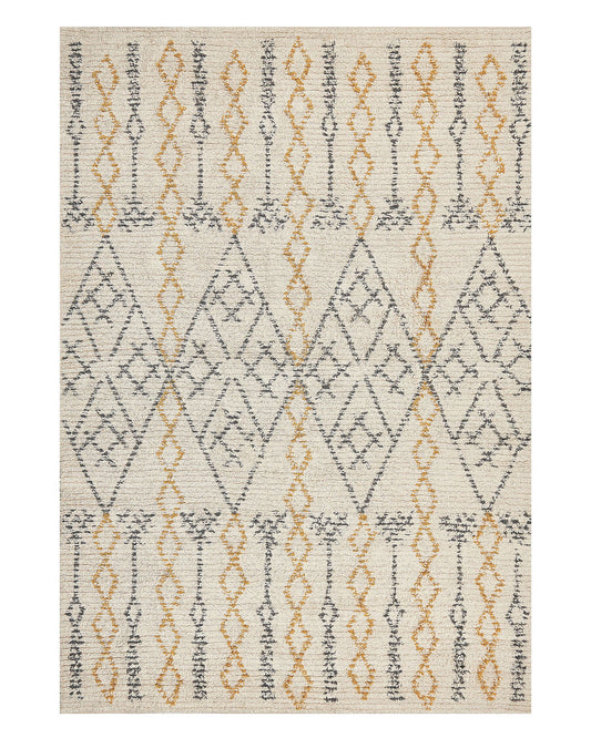 Left Hand Fabric Corner Sofa Light Grey ELVENES