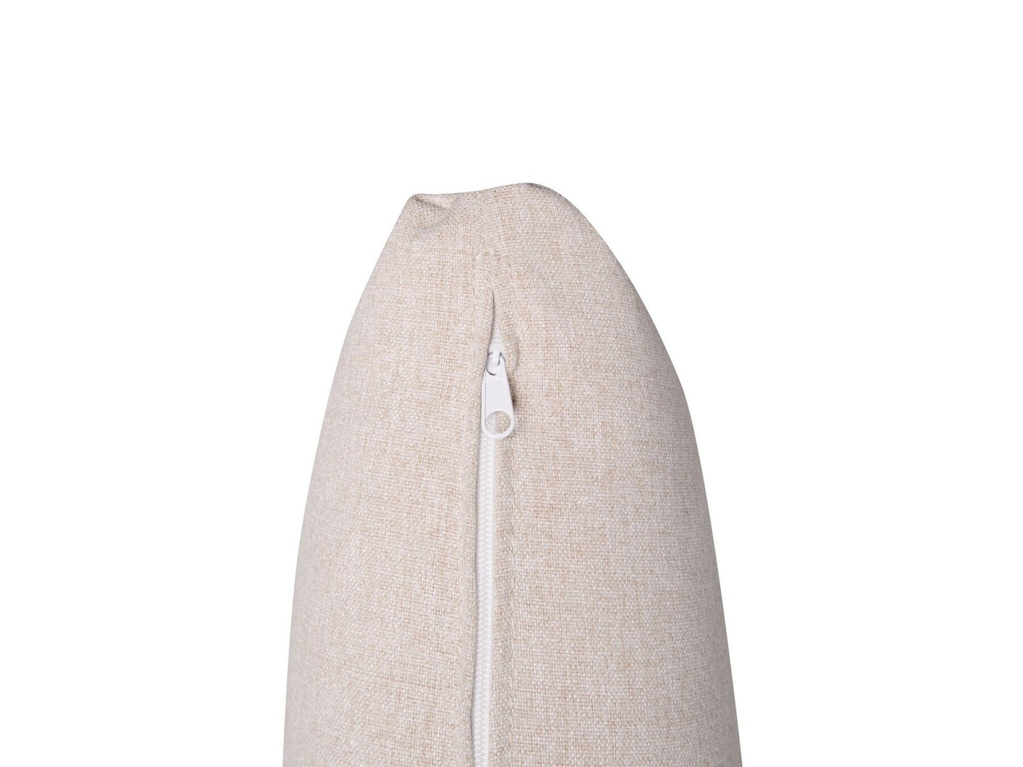 Right Hand Fabric Corner Sofa Beige TOMRA